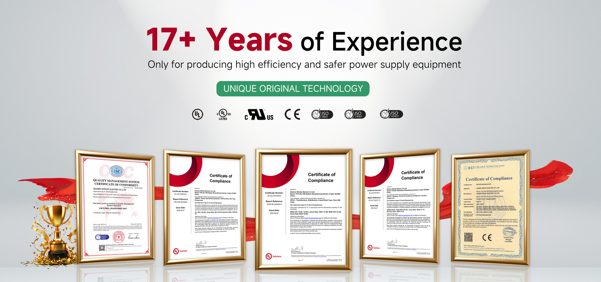 Chất lượng Máy biến áp loại dầu nhà máy