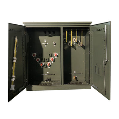 Mua 300 Kva Ba pha đệm gắn máy biến áp dầu ngâm bước xuống 12470V đến 480V ANSI IEEE sản xuất trực tuyến