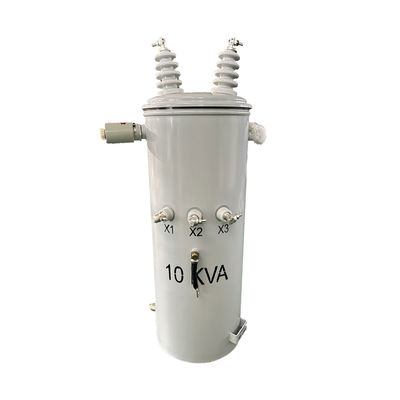 Mua 10Kva đơn pha cột gắn biến áp bước xuống dầu điện 12470V đến 240v sản xuất trực tuyến