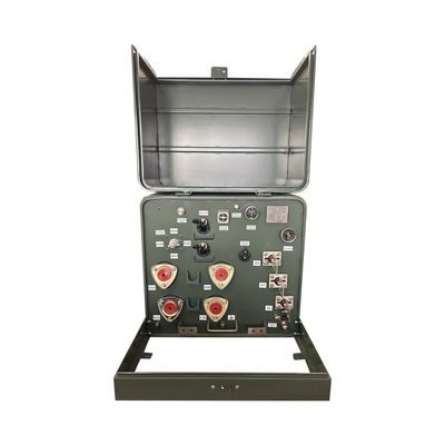 Mua 37.5kva  Single Phase Pad Mounted Distribution Transformer Oil Immersed 12000v To 240v 304 Stainless Stee sản xuất trực tuyến