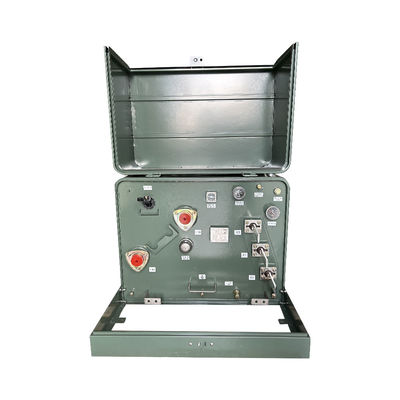 Mua 200kva Đơn pha đệm gắn máy biến áp dầu ngâm 5KV lớp ANSI IEEE tiêu chuẩn sản xuất trực tuyến