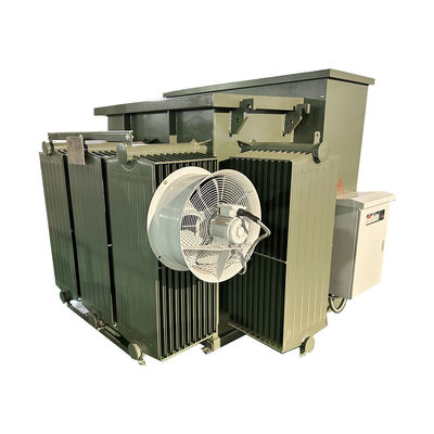 Mua 2500 Kva Máy biến áp ba pha gắn đệm bước xuống 12470v đến 480V Chứng nhận UL sản xuất trực tuyến