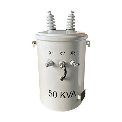 Mua 50kva Động cơ biến áp cột điện pha đơn bước xuống sản xuất trực tuyến