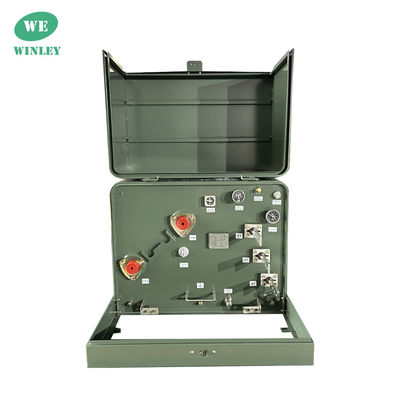 Mua 167Kva Single Phase Pad gắn máy biến áp dầu dân cư được lấp đầy 34.5KV Lấp đầy chất lỏng sản xuất trực tuyến