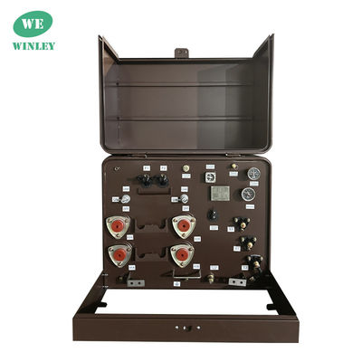 Mua 1 pha đệm gắn biến áp biến áp phân phối ngâm dầu 7200V Tiêu chuẩn ANSI IEEE sản xuất trực tuyến