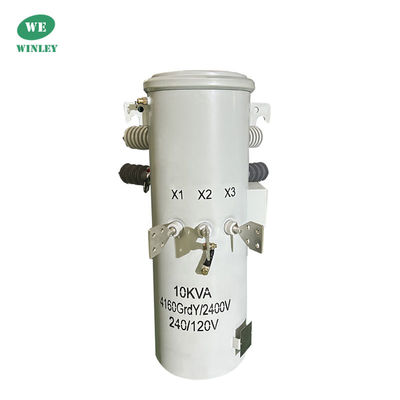 Mua 10KVA đơn pha cột gắn máy biến áp phân phối dầu chìm 4160V Nhà sản xuất sản xuất trực tuyến