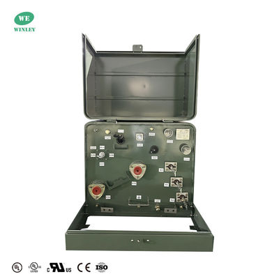 Mua UL CUL Danh sách 75 kVA Single Phase Pad Mounted Transformer Residential 13.8KV đến 120V Dắm dầu đáp ứng các tiêu chuẩn DOE 2016 ANSI IEEE sản xuất trực tuyến
