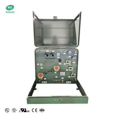 Mua Máy biến áp gắn đệm pha đơn 75Kva để phân phối điện 24.94KV DOE 2016 Tiêu chuẩn CSA ANSI Tiêu chuẩn IEEE sản xuất trực tuyến