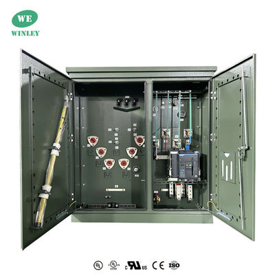 Mua UL 350KVA Residential Pad mounted transformer  3 Phse Oil Immersed 12470V to 208Y ANSI C57 sản xuất trực tuyến