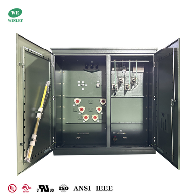 Mua UL chứng nhận 3750 kVA Bộ biến áp phân phối ba pha gắn đệm 12470V đến 480V Tiêu chuẩn ANSI IEEE DOE 2016 sản xuất trực tuyến