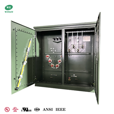 Mua Máy biến áp ba pha kiểu trạm 2000Kva 2MVA 12.47KV đến 480V đáp ứng các giá trị hiệu suất DOE với UL được liệt kê sản xuất trực tuyến