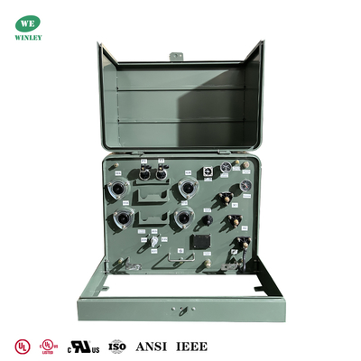 Mua Máy biến áp kiểu trạm 1 pha 100kva 22900V đến 120V Máy biến áp phân phối điện ANSI IEEE  Đáp ứng Tiêu chuẩn DOE 2016 sản xuất trực tuyến
