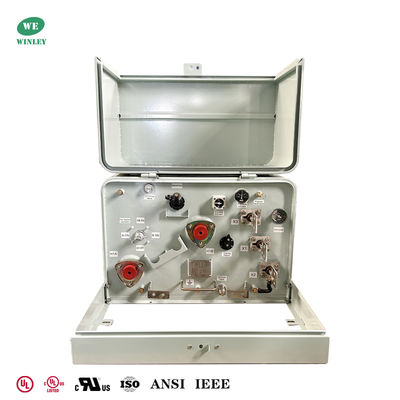 Mua 304 thép không gỉ 10Kva Single Phase Pad gắn máy biến áp 13.8KV đến 240V120V Bộ biến áp phân phối điện UL liệt kê sản xuất trực tuyến