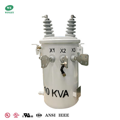 Mua 10kva Single Phase Pole Mounted Transformer Dầu ngâm 4160V đến 120V Overhead Electrical Distribution Transformer sản xuất trực tuyến