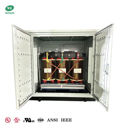 Mua 500kva vacuum impregnated dry type transformer Class H 180℃ 4160 V to 208Y DOE 2025 VPI Medium Voltage transformer sản xuất trực tuyến