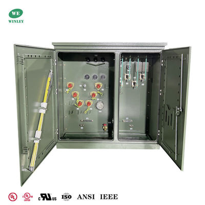 Mua 500Kva 3 Phase Pad Mounted Transformer 12.87KV To 240V Power Distribution Transformer 7‑Tap Multi-Voltage Flexibility UL Listed sản xuất trực tuyến