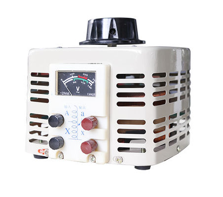 Mua Chiếu sáng 3KVA Bộ điều chỉnh điện áp tự động 3 pha Variac Núm quay 0-250VAC sản xuất trực tuyến