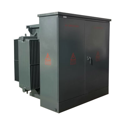 Máy biến áp gắn trên bàn đạp ngâm dầu 10KV ngoài trời 3 pha 500KVA