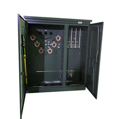 1 Mva Pad Mount Máy biến áp ba pha 4160v đến 480v Bước xuống