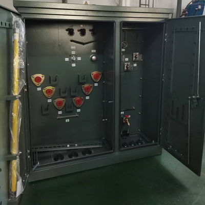 45kva Bộ biến áp phân phối năng lượng loại dầu ba pha đệm gắn