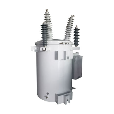 167KVA Đơn pha dầu ngâm biến áp 34,5KV Cột gắn