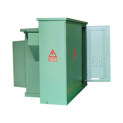 500 Kva 3 pha đệm gắn máy biến áp dầu ngâm 13200v đến 208v