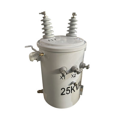 Bộ biến áp phân phối 25kva gắn cột pha đơn 13,2KV đến 240V
