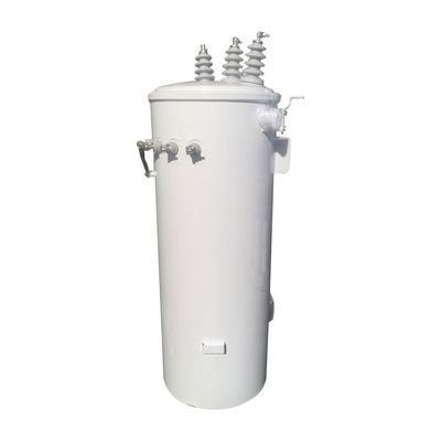 112.5Kva Ba pha cột gắn trên đầu phân phối biến áp dầu ngâm 13,8KV