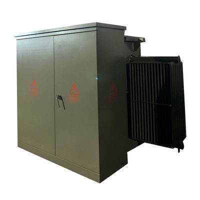 Ba pha 2000kva dầu đắm đệm điện gắn máy biến áp 24940V đến 480V NEMA 3R