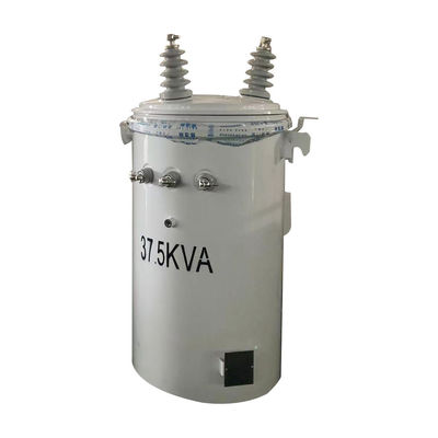 37.5Kva Thiết lập trên cao Loại biến áp gắn cột 15kva pha đơn