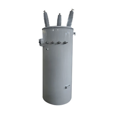 112.5Kva Ba giai đoạn trên đầu cột gắn máy biến áp phân phối dầu chìm 35KV