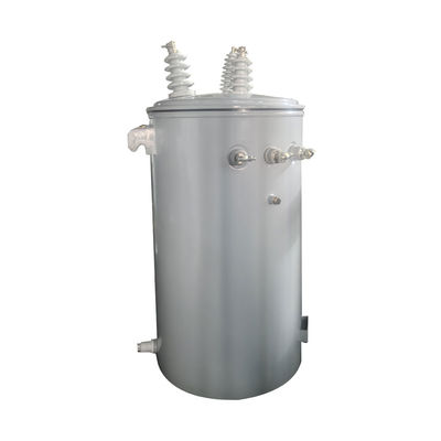 100Kva Phân phối trên không Một pha Cột gắn loại phân phối dầu 34.5Kv