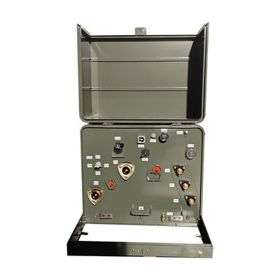 Hệ thống phân phối biến áp gắn đệm pha đơn 4160v 240v ngoài trời 250KVA 304 thép không gỉ