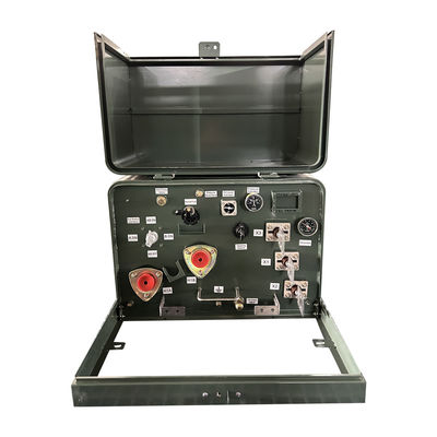 IEEE CSA Tiêu chuẩn IEC Lưu trữ vòng lặp Đơn pha đệm gắn máy biến áp loại dầu 4160V đến 240V 37.5Kva