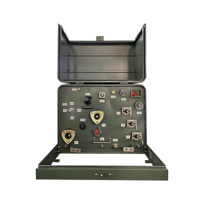 Động cơ biến áp phân phối gắn đệm pha đơn 100Kva 12470V đến 240V