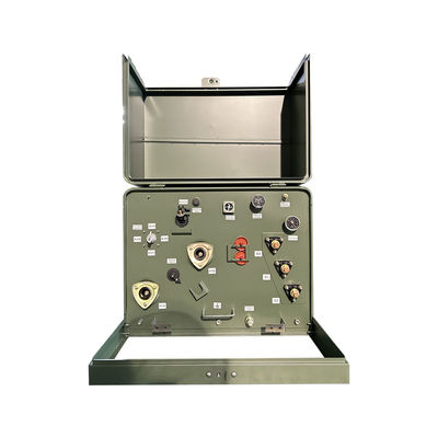 200KVA Đơn pha đệm gắn biến áp phân phối 34500V đến 120/240V