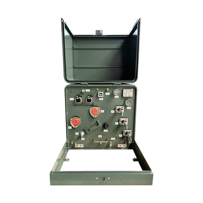 75KVA Single Phase Pad Mounted Transformer ngoài trời ANSI C57 24.94V đến 120V