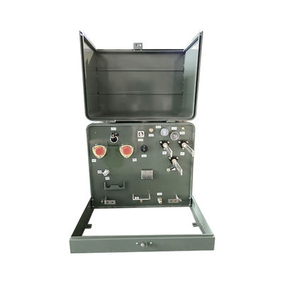 200KVA Máy biến đổi gắn đệm pha đơn IEEE ANSI 34500V đến 120V
