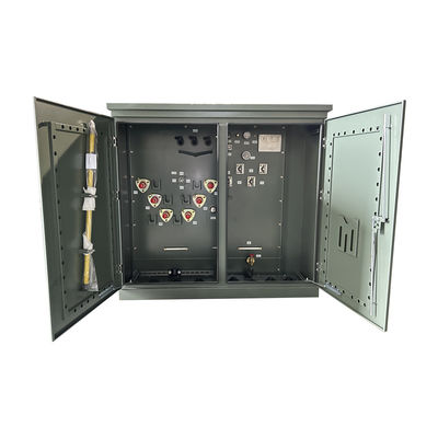 750kva 3 giai đoạn sống chết Pad phía trước gắn máy biến áp điện 13200v đến 480v 304 thép không gỉ FR-3 dầu