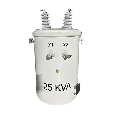 25KVA Máy biến áp phân phối cực đơn pha 12470V đến 277V ANSI IEEE