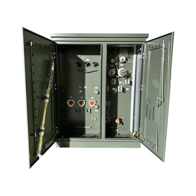 150kva Ba pha đệm gắn máy biến áp phân phối dầu chìm 12470V & 4160V UL chứng nhận