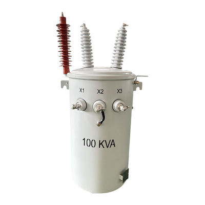 167 Kva Điện biến áp gắn cột pha đơn 35KV Tiêu chuẩn ANSI / IEEE C57.12.20