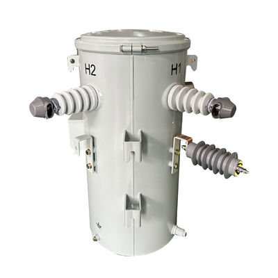 10 Kva Đường cột điện pha duy nhất Phân phối biến áp điện áp kép 13,8KV 4,16KV đến 120V Tiêu chuẩn DOE 2016