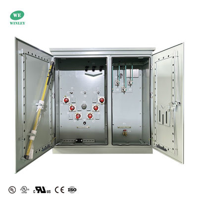 UL được chứng nhận 500Kva 3 pha đệm lắp biến áp phân phối điện dân cư 34.5KV Tiêu chuẩn ANSI IEEE DOE 2016