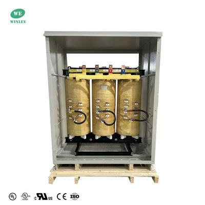 UL được chứng nhận 500KVA Máy biến áp loại khô ba pha lớp C điện áp thấp 480V đến 220V Không đóng gói