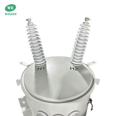 100KVA Máy biến áp phân phối cột gắn pha đơn dầu chìm 34,5KV Nhà sản xuất