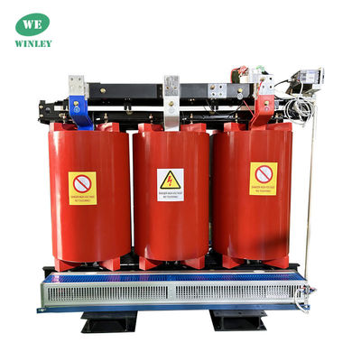 1000KVA Cast Coil Transformer Ba giai đoạn11KV đến 433KV Dry Type Epoxy Resin Cast Power Distribution Transformer