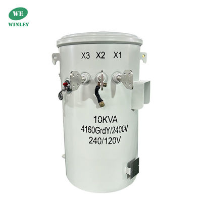 10Kva Đường điện pha đơn gắn máy biến áp dầu ngâm 100Hz 4160V giá nhà sản xuất