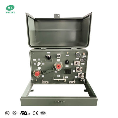 UL 37.5KVA 13800V đến 240/120V Máy biến áp phân phối ngập dầu Máy biến áp gắn đệm pha đơn