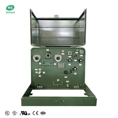 Bộ biến áp phân phối gắn đệm pha đơn 50Kva 22860GrdY/13200 Tiêu chuẩn IEEE/ANSI/DOE 2016